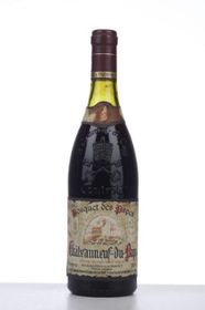 france-rhone-wine-chateauneuf-du-pape-bosquet-des-papes-1990